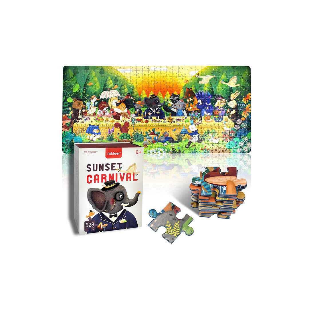MiDeer Forest Carnival Large Puzzle (528 Pieces)