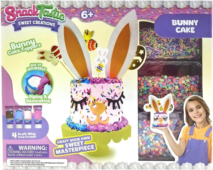 Snacktastic Easter Bunny Cake
