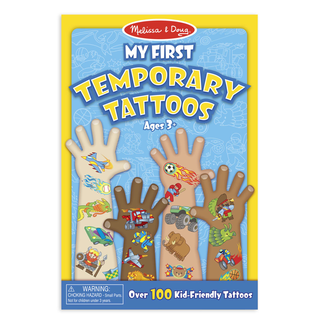 My First Temporary Tattoos: Blue