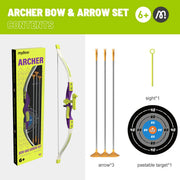 Mideer Kid Archer Set Green Age 6+