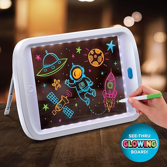 Discovery Neon Light Drawing Board