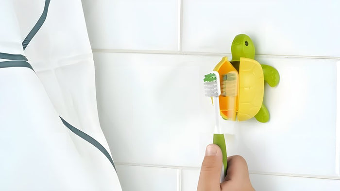 Flipper Toothbrush Cover - Fun Animal Turtle