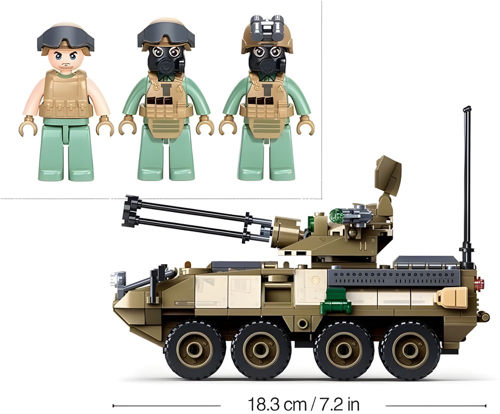 Sluban Army OEF-Stryker ADS Building Blocks