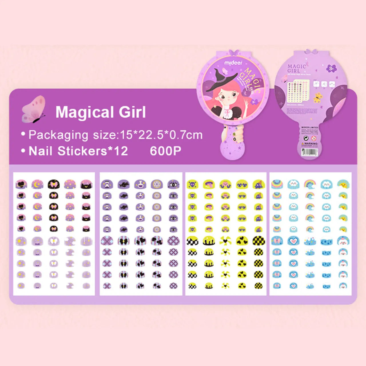 Mideer Magic Mirror Theme Nail Stickers