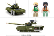 Sluban Army T14S Armata Tank Building Set
