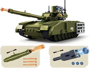 Sluban Army T14S Armata Tank Building Set