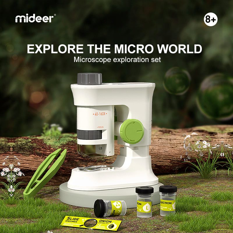 Mideer Exploring With Microscope Science Toy Age 8+
