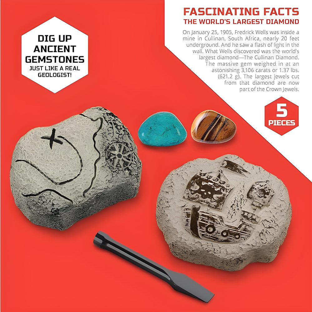 Discovery Mindblown Fossil Excavation Kit for Kids