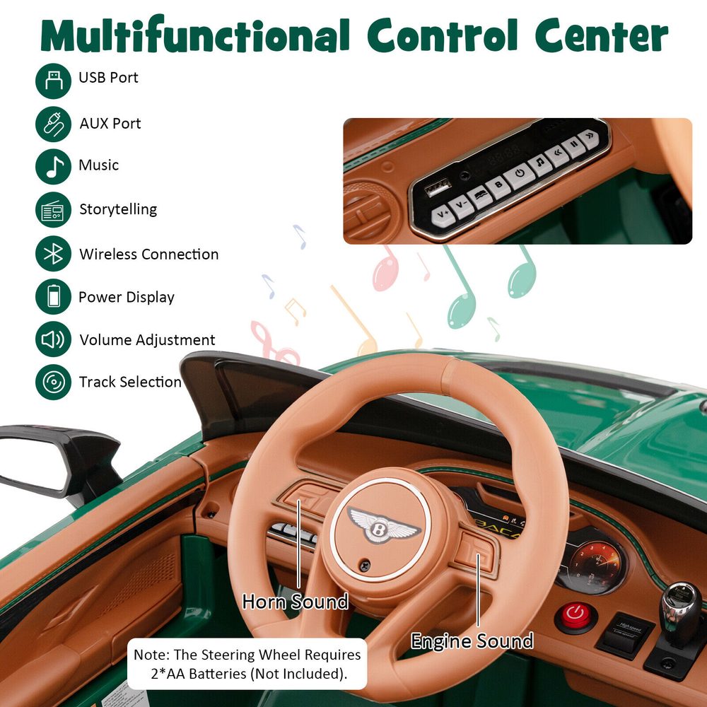 Bentley Bacalar Licensed R/C Ride On Car