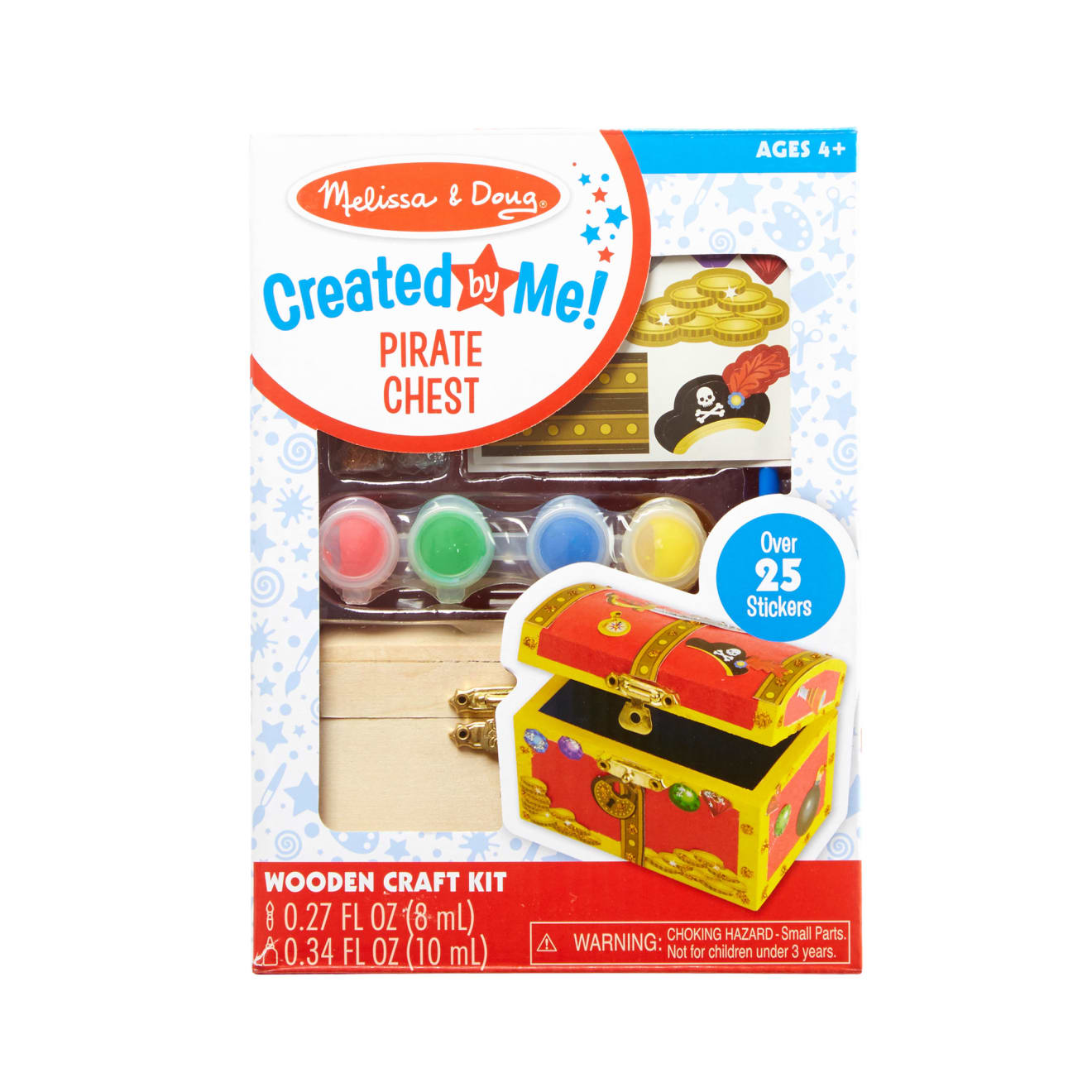 Created by Me! Pirate Chest Wooden Craft Kit