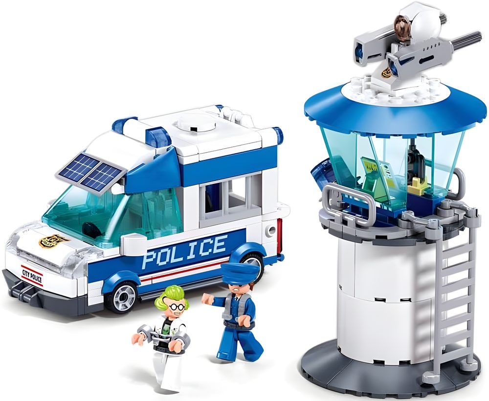 Sluban Metropolis Police Escort Criminal Yuri