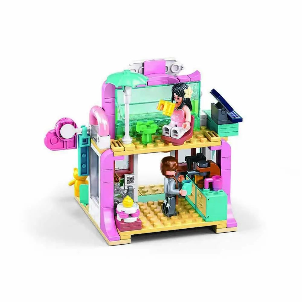 Sluban Mr. Slubucks Coffee Man Building Construction Set