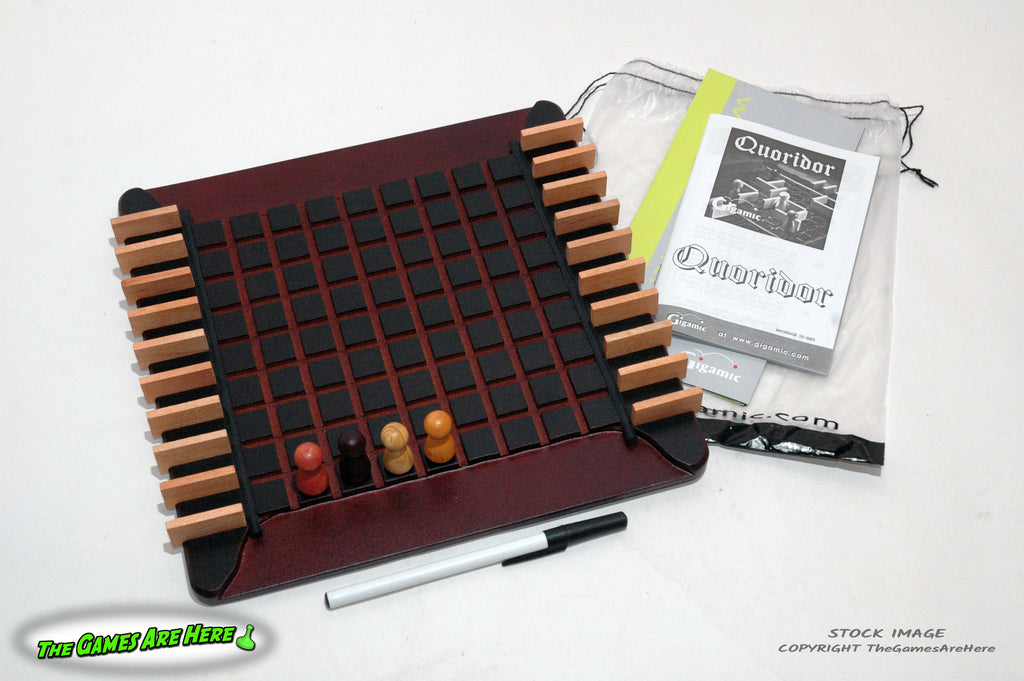 Quoridor Board Game (Arabic, English, French)