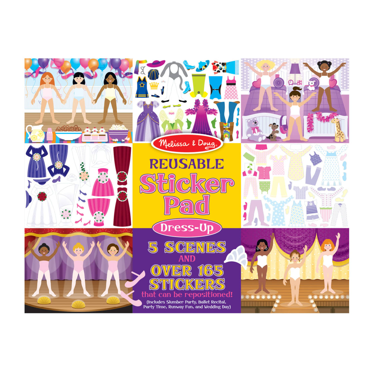 Reusable Sticker Pad: Dress-Up