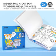 Mideer Magic Dot Dot Colouring Book Wonderland Age 2+