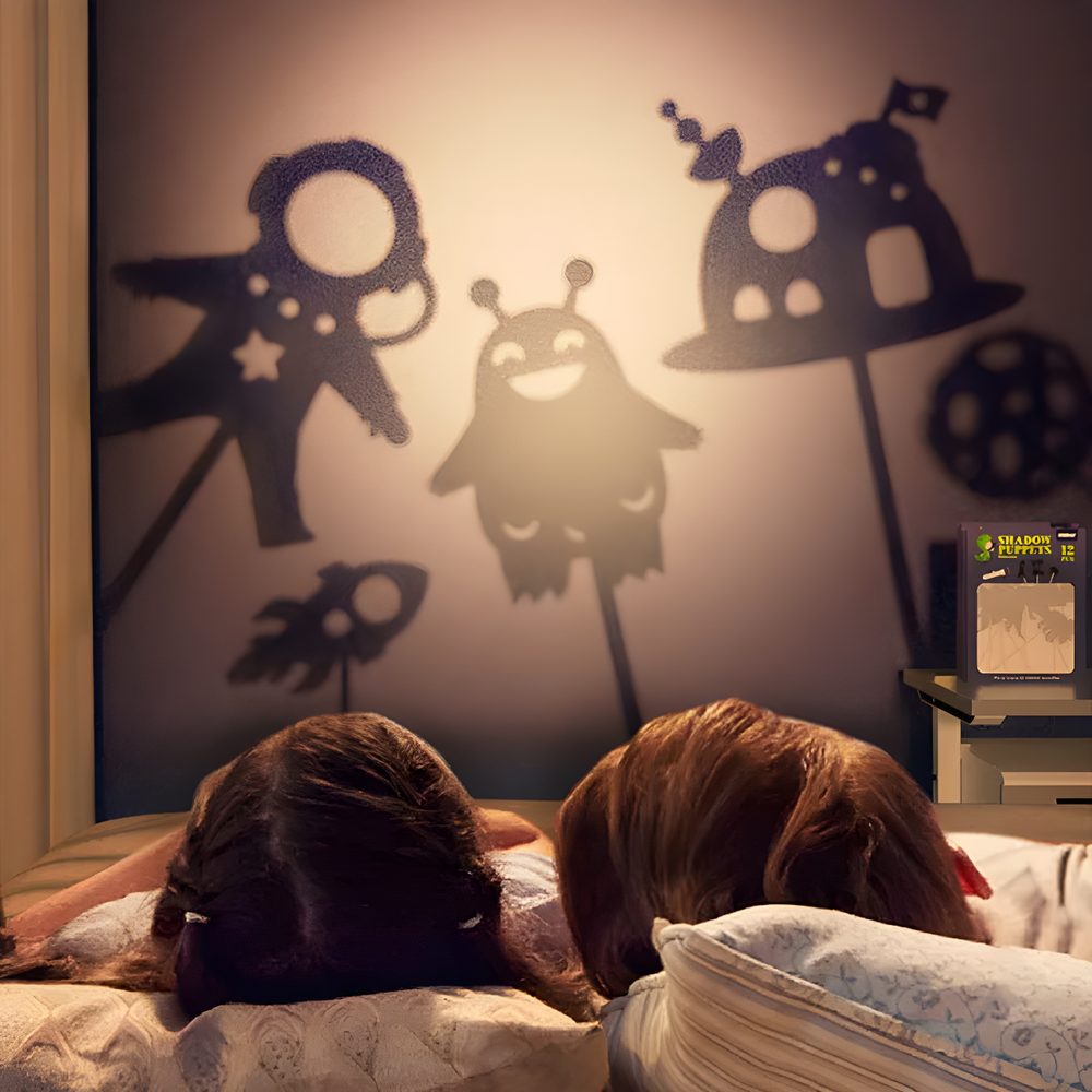 Mideer Shadow Puppets Dinosaur Storytelling