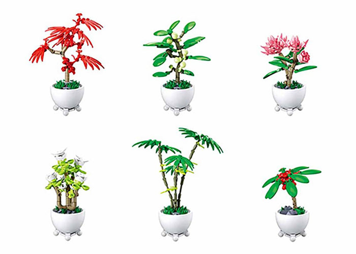 Sluban Potted Plants (Display of 6 Boxes)