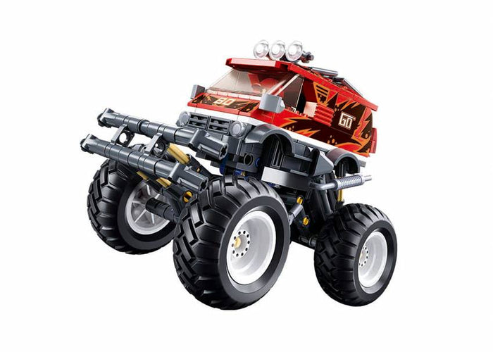 Sluban Power Bricks Off Road Vehicle Pull Back (261 Pieces)