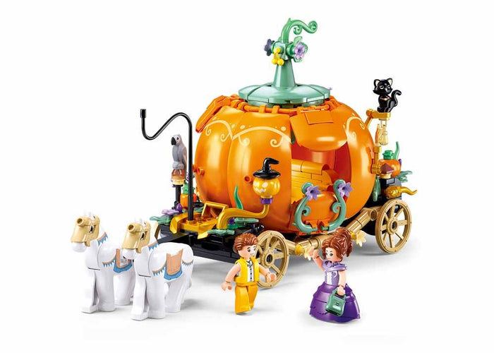 Sluban Girls Dream Pumpkin Carriage (320 Pieces)