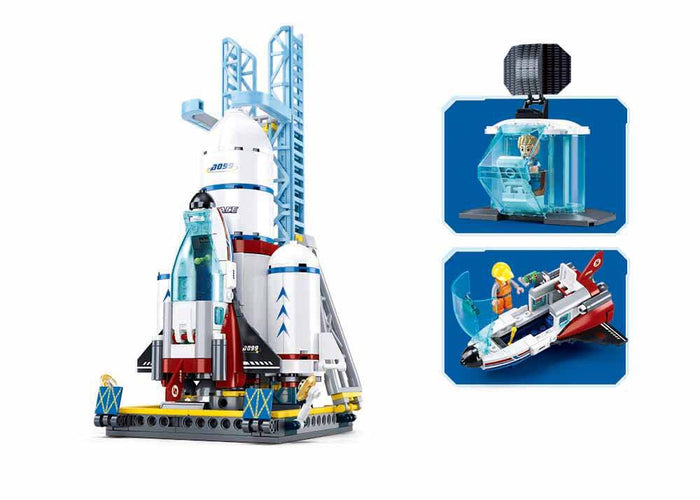 Sluban Space Dream Launch Center (424 Pieces)
