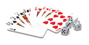Ambassador Classic Games Playing Cards and Dice Set