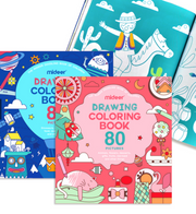 Mideer Drawing and Colouring Book: Boy