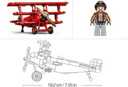 Sluban 1/35 Fokker DR-1 Building Model