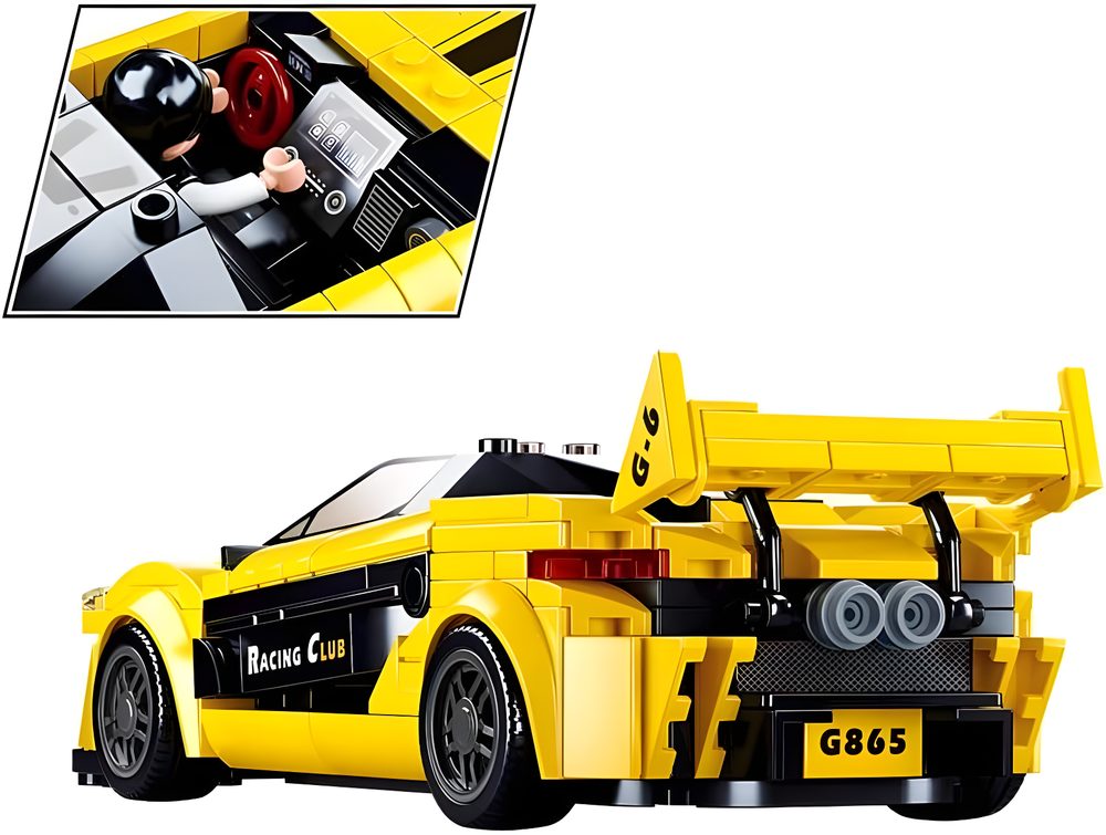 Sluban Racing Car Model Bricks Set