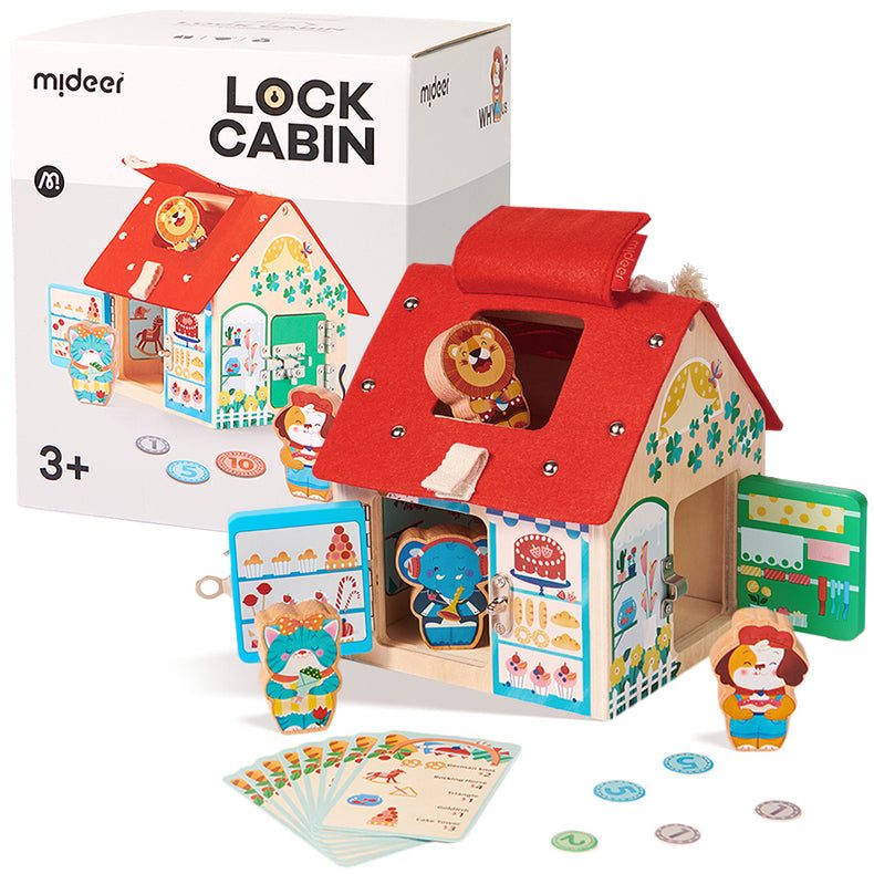 Mideer Lock Cabin Educational Toy Shopping & Math Game