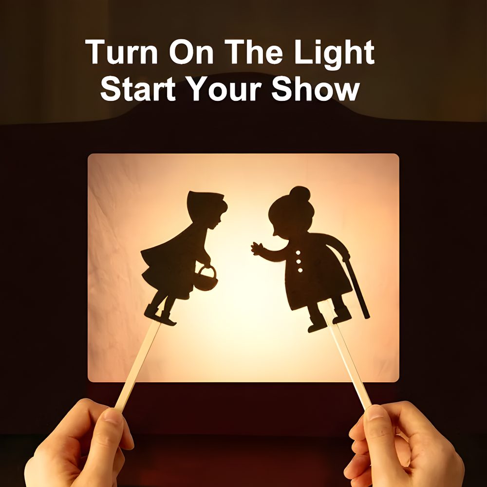 Mideer Shadow Puppets Dinosaur Storytelling