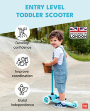 Bold Cube Three Wheel Scooter Teeny - Blue