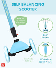 Bold Cube Three Wheel Scooter Teeny - Blue