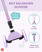Bold Cube Three Wheel Scooter Teeny - Lilac