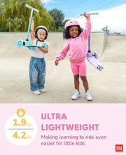 Bold Cube Three Wheel Scooter - Pink