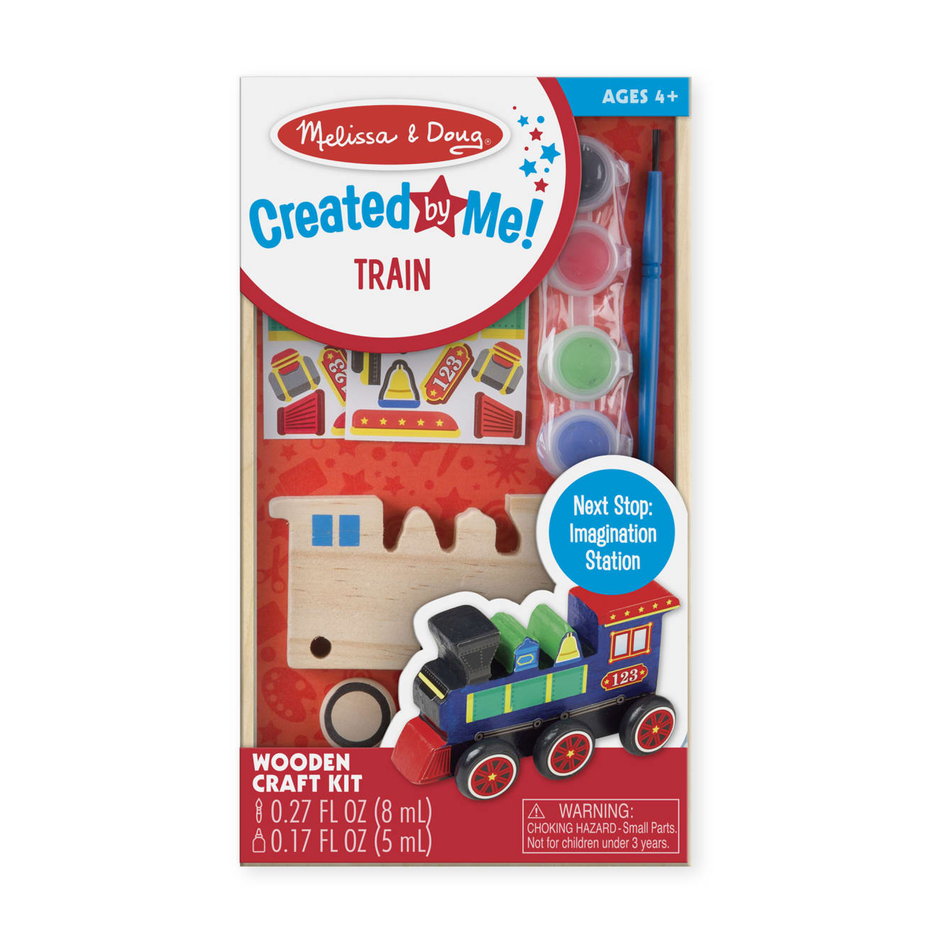 Wooden Train Craft Kit