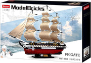 Sluban USS Constitution Frigate Building Model