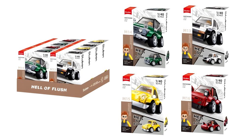 Sluban Hell Of Flush Legendary Supercar Building Set