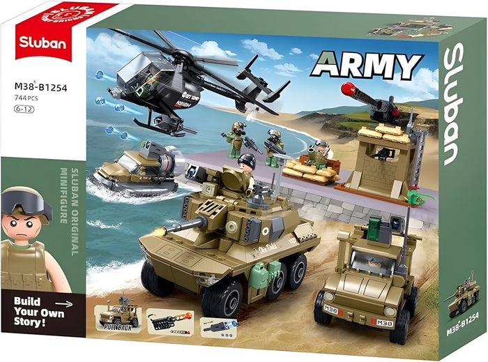 Sluban Army Joint Assault Building Set