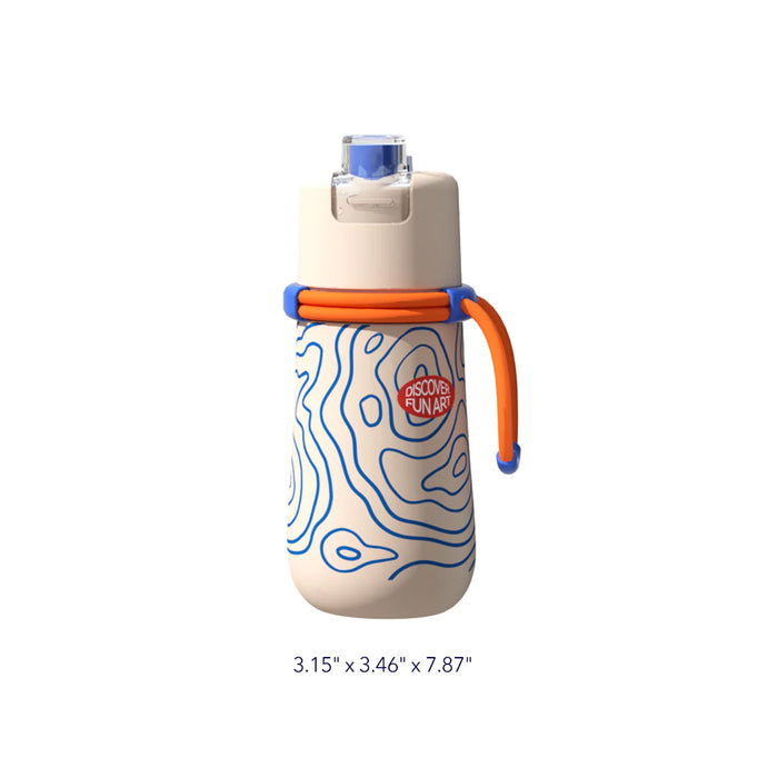 Mideer Portable Spray Cup Water Bottle Sky Blue
