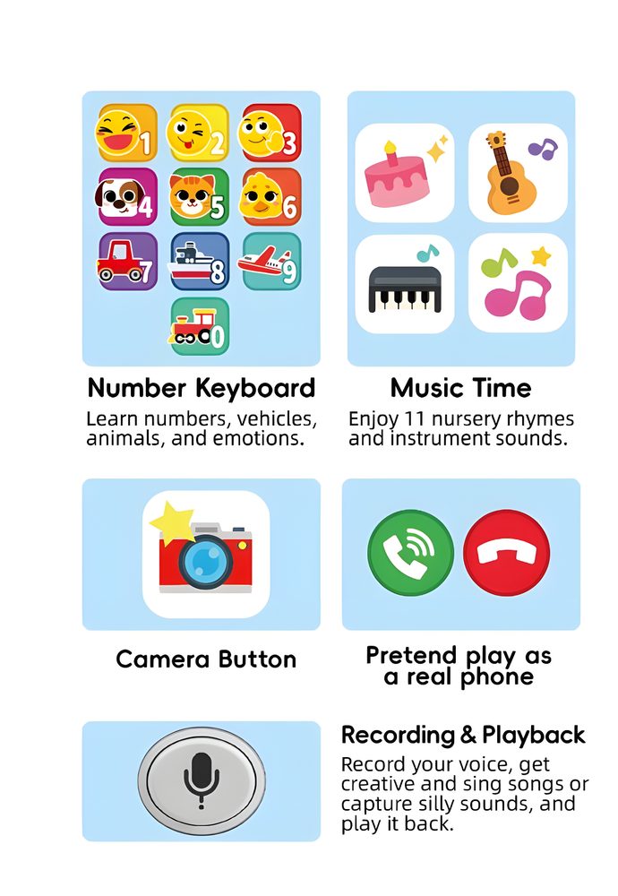 Hola Record & Learn Baby Phone
