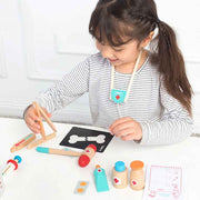 Mideer My First Medical Kit Wooden Toy Set