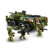Sluban ModelBricks BTR80AS Infantry Fighting Vehicle 2 in 1