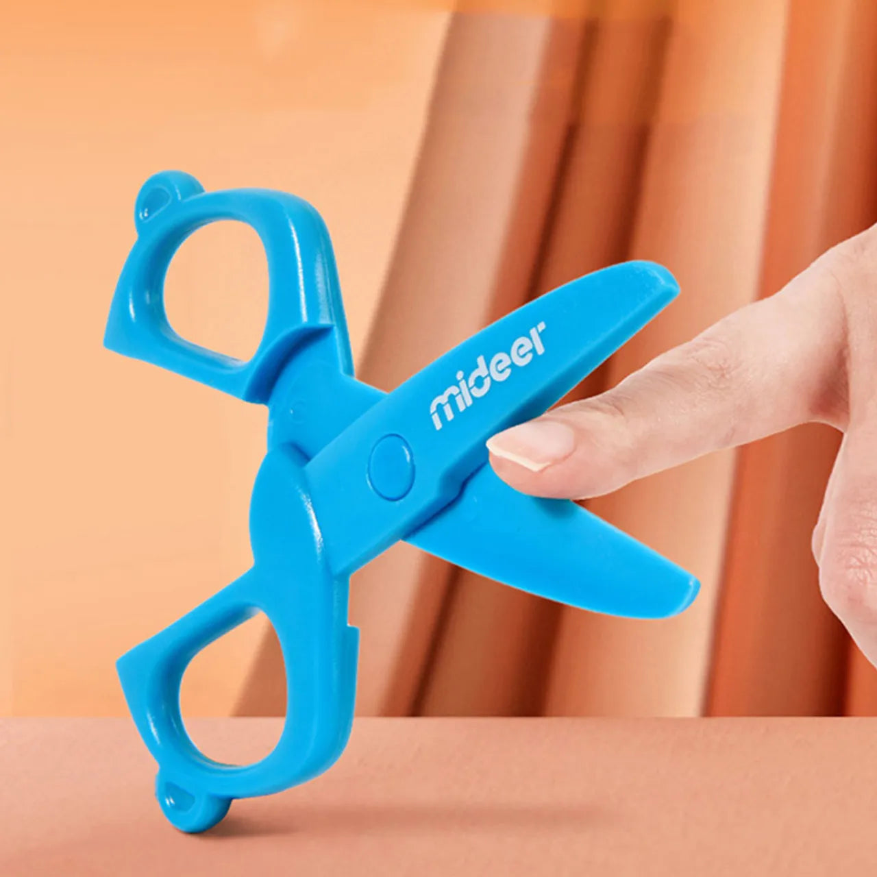 Mideer Kids Scissors - Red & Blue - Age 3+