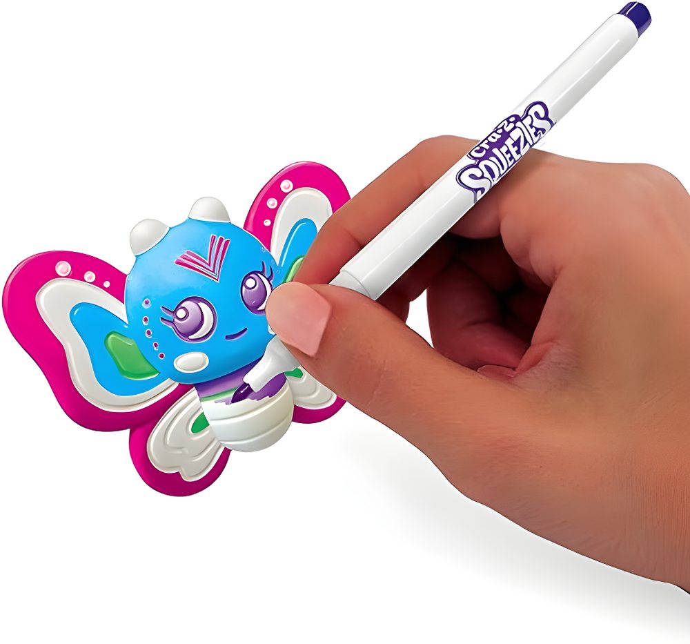 Cra-Z-Art Shimmer Colour Your Own Squeezie Fun Set