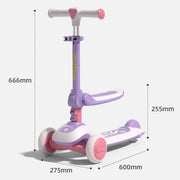 Mideer Kids Scooter - Purple - Age 1+