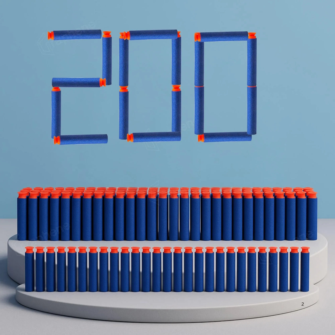 Blaze Storm Soft Bullet Refill (200 Pack)