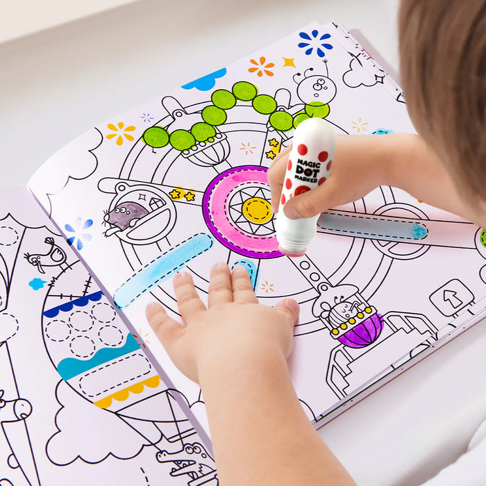 Mideer Magic Dot Dot Coloring Book Dreamland Age 2+