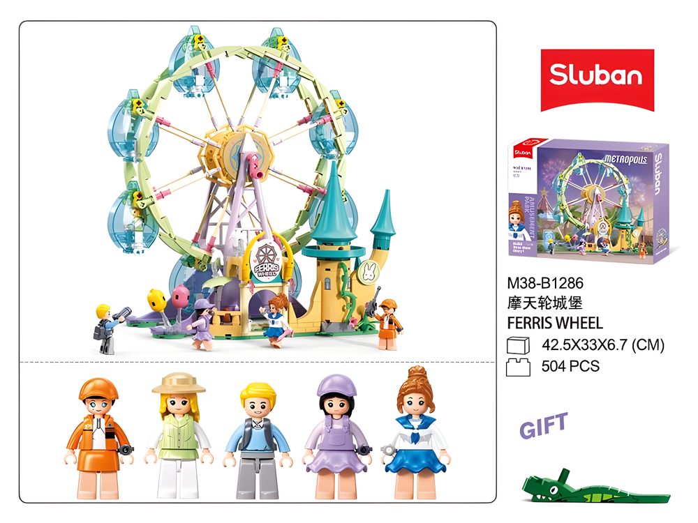 Sluban Metropolis Ferris Wheel