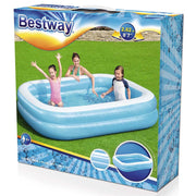 Bestway Rectangular Pool Blue 262 x 175 x 51cm