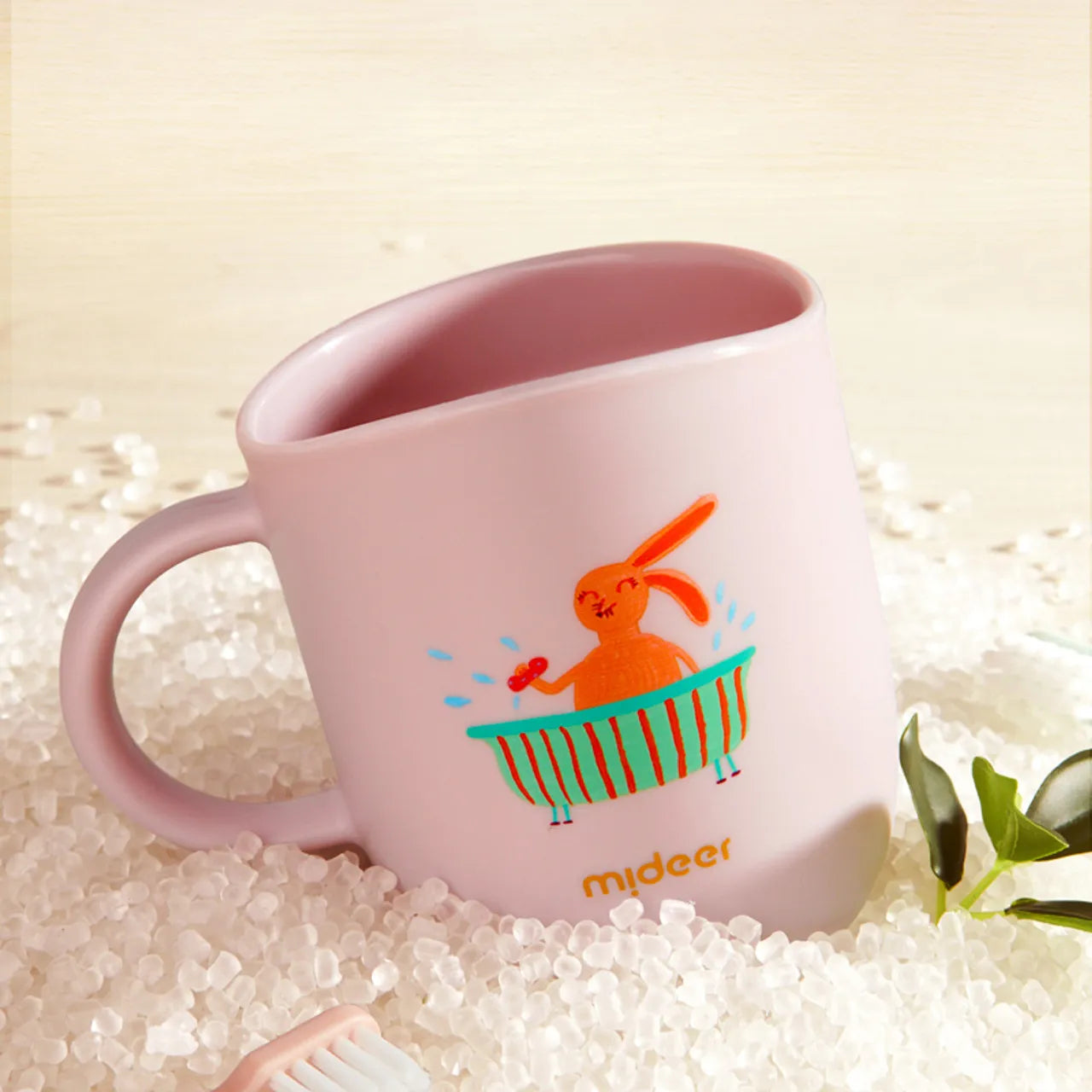 Mideer Kids Toothbrush Cup - Taro Purple - Age 2+